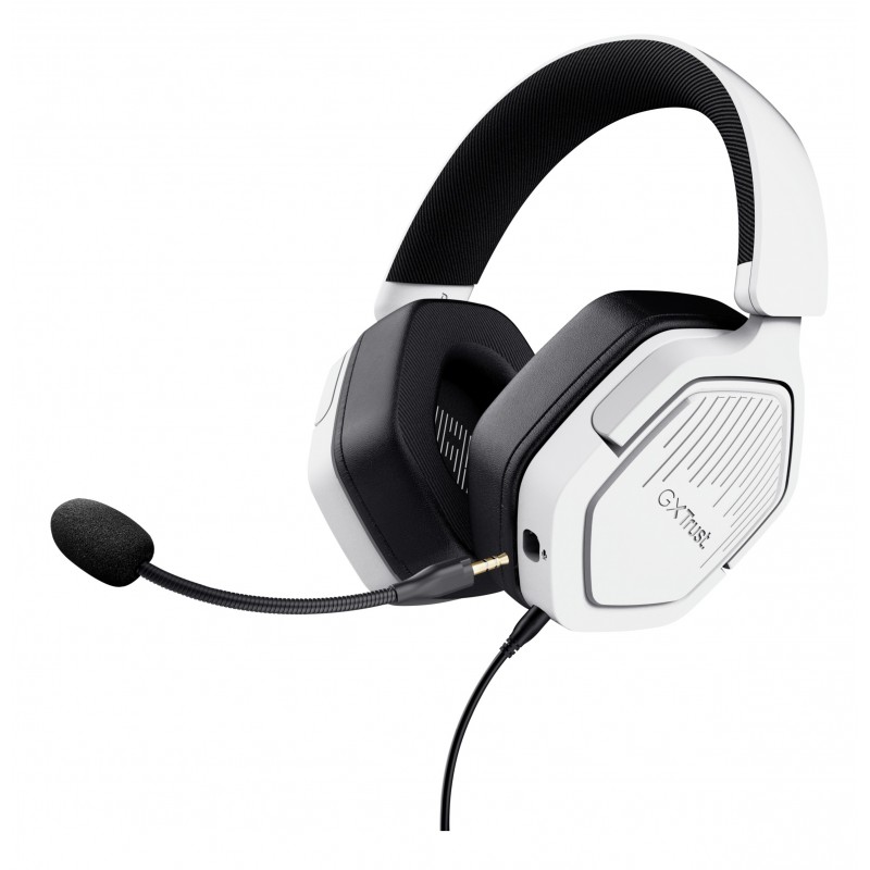 Trust GXT492W Carus Headset Wired Head-band Gaming White