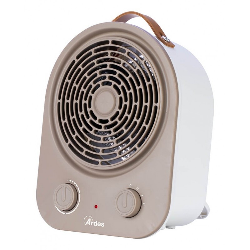 Ardes AR4F17 appareil de chauffage Intérieure Beige, Blanc 2000 W Chauffage de ventilateur électrique