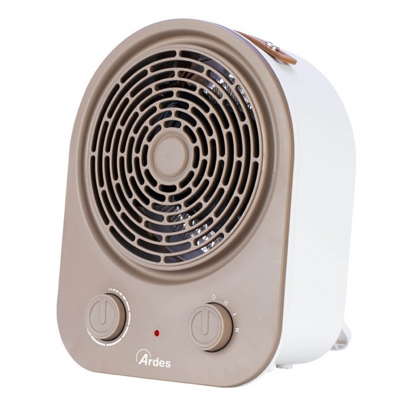 Ardes AR4F17 electric space heater Indoor Beige, White 2000 W Fan electric space heater