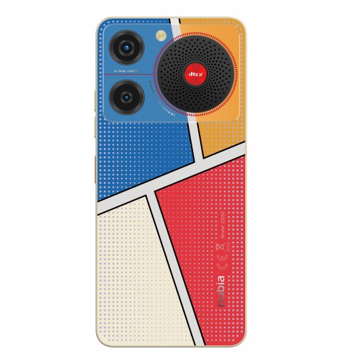 ZTE Nubia Music - Pop Art 16,8 cm (6.6") Dual-SIM Android 14 USB Typ-C 4 GB 128 GB 5000 mAh Mehrfarbig