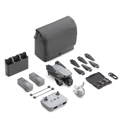 DJI Air 3s 4 Rotoren Quadrocopter 50 MP 3840 x 2160 Pixel 4276 mAh Grau