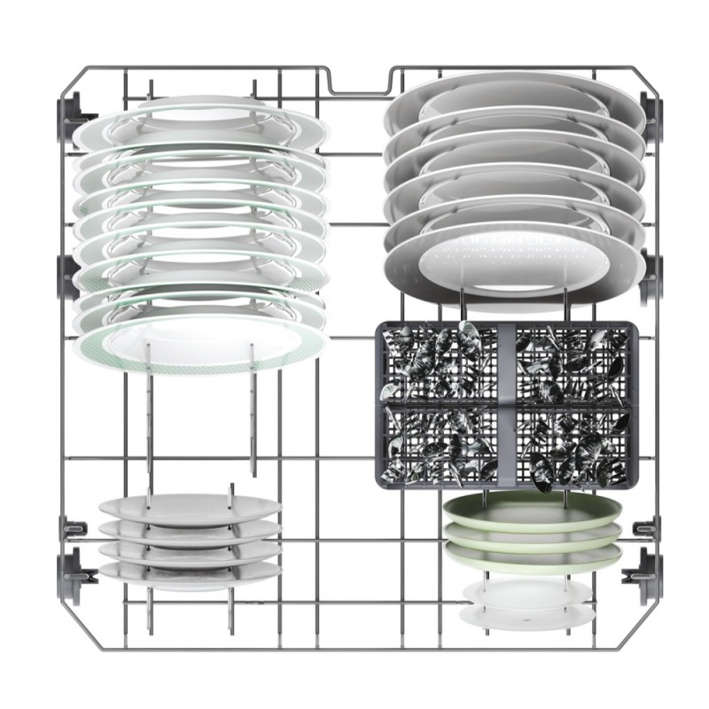 Candy CIP 3E7L0W Fully built-in 13 place settings E