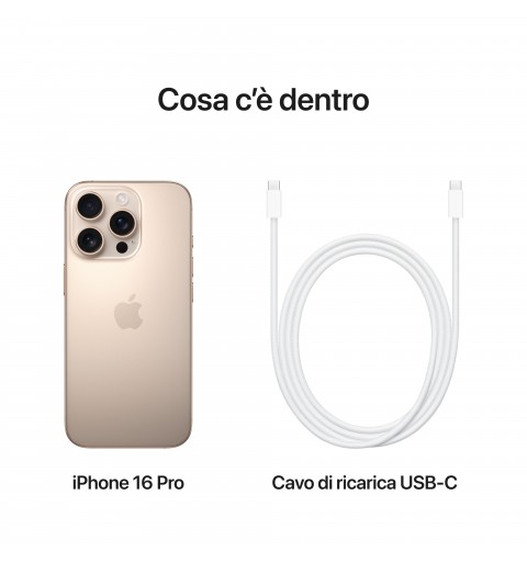 Apple iPhone 16 Pro 128GB Titanio sabbia