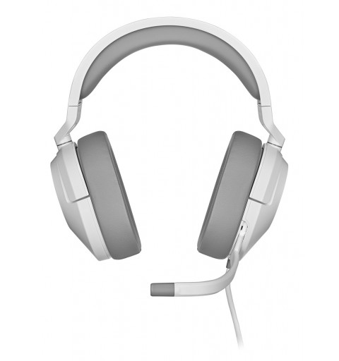 Corsair HS55 STEREO Auriculares Alámbrico Diadema Juego Blanco