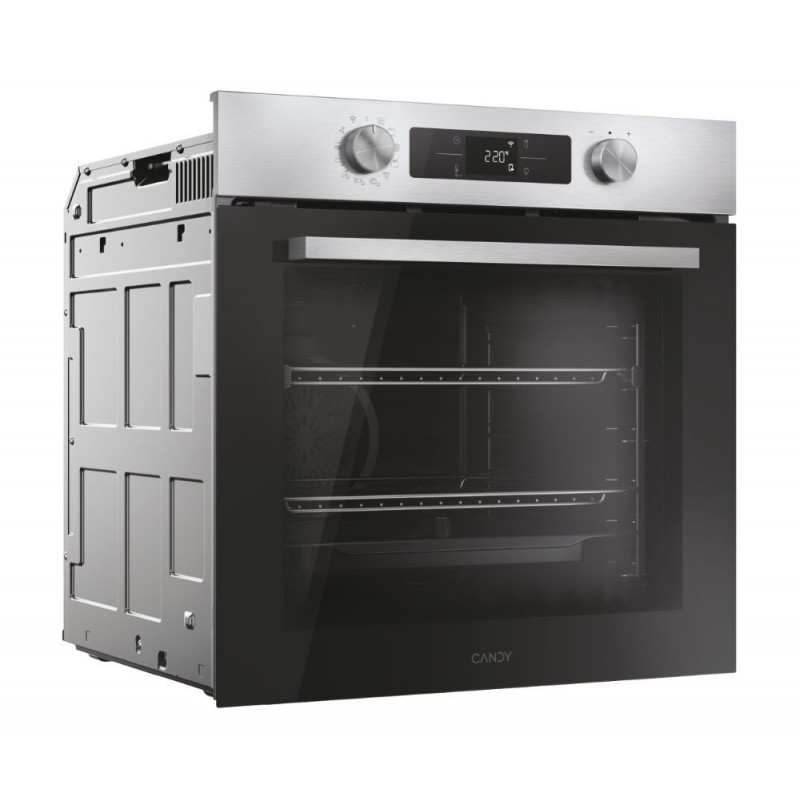 Candy CA6 N5B3EYTX 78 L A++ Black, Stainless steel