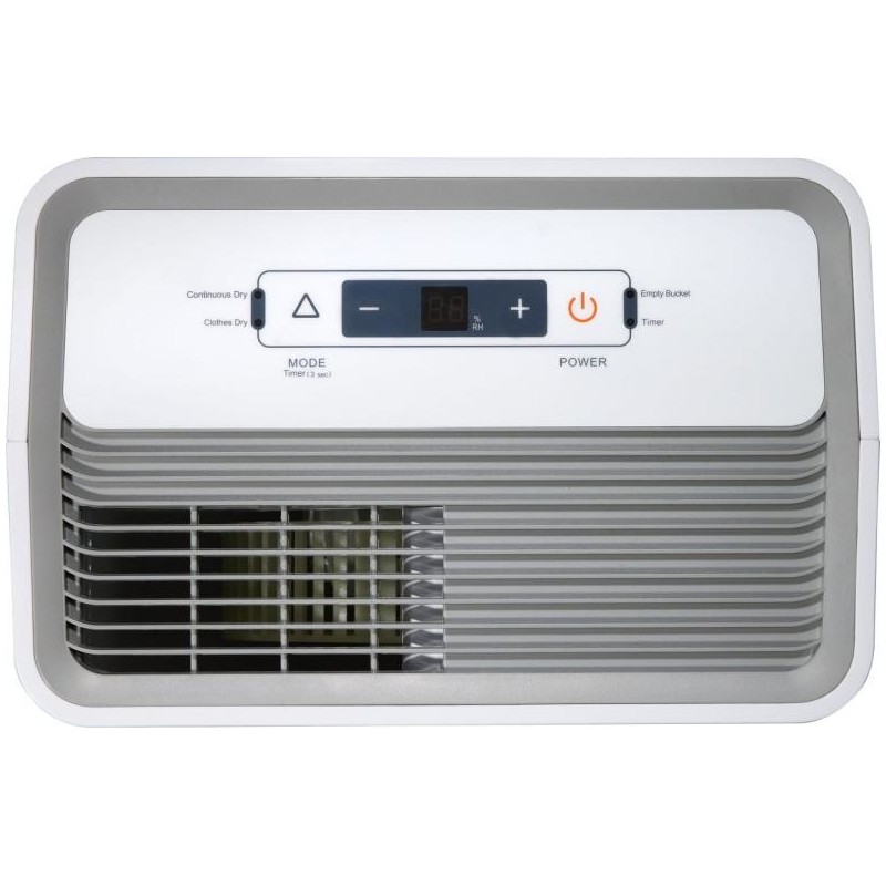 Hisense D12HW dehumidifier 40 dB 260 W White