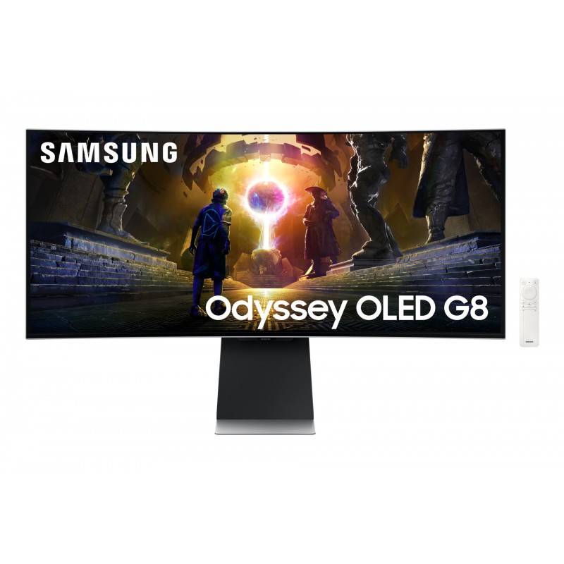 Samsung Monitor Gaming Odyssey OLED G8 da 34" WQHD Curvo