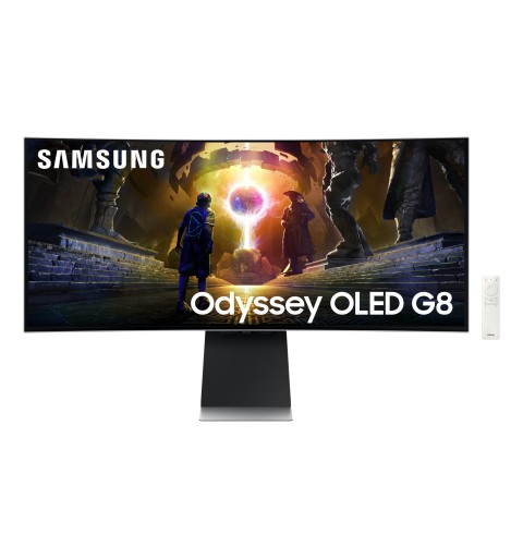 Samsung Monitor Gaming Odyssey OLED G8 da 34" WQHD Curvo