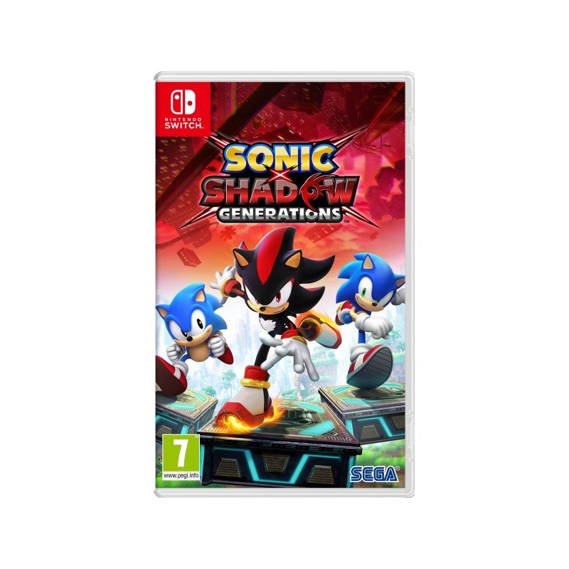 PLAION Sonic x Shadow Generations Estándar Italiano Nintendo Switch