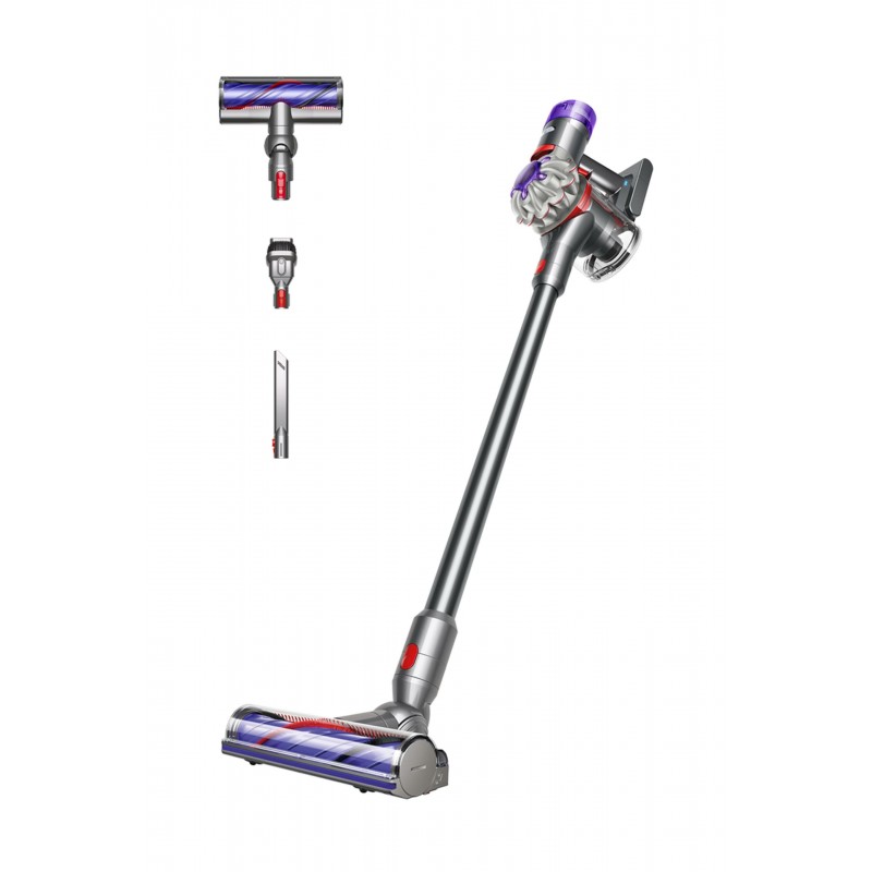 Dyson V8 Advanced aspiradora de mano Níquel, Plata Sin bolsa