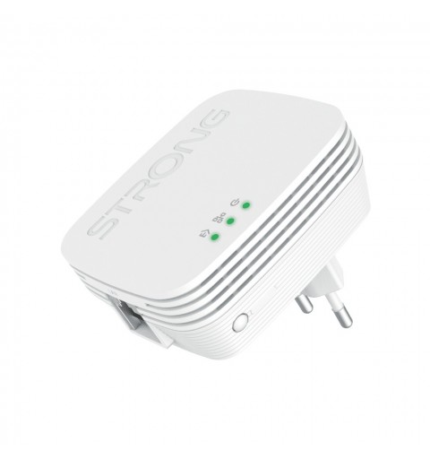 Strong POWERL600DUOMINI Adaptateur réseau CPL 600 Mbit s Ethernet LAN Blanc 2 pièce(s)