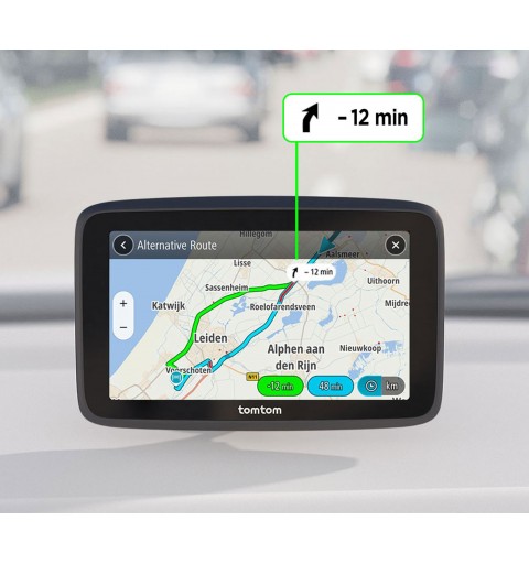 TomTom GO Classic navigateur Fixé 17,8 cm (7") Écran tactile Noir