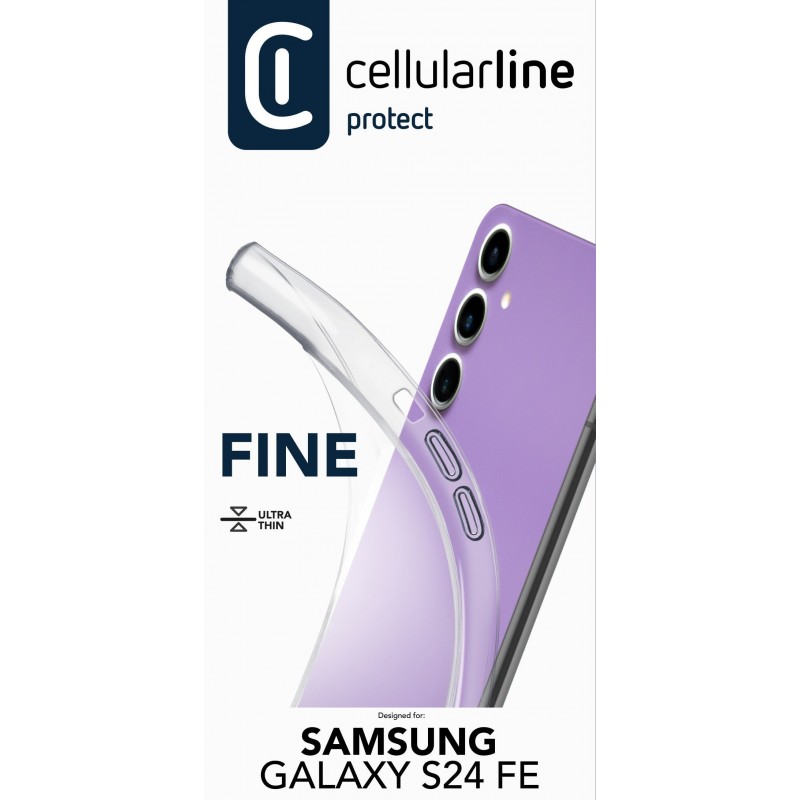 Cellularline FINECGALS24FET funda para teléfono móvil 17 cm (6.7") Transparente