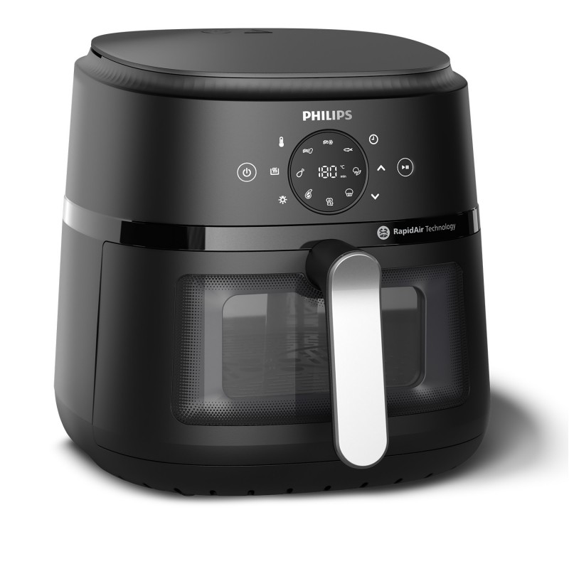 Philips 2000 series Airfryer serie 2000 de 6,2 l, plata