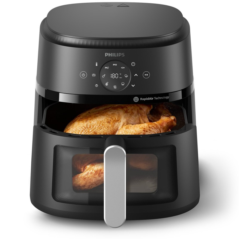 Philips 2000 series Airfryer serie 2000 de 6,2 l, plata