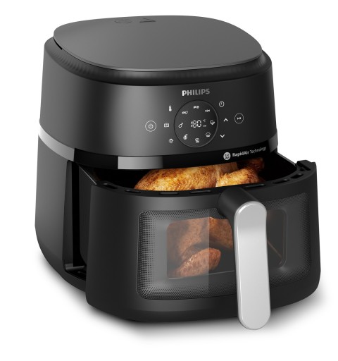 Philips 2000 series NA231 00 Airfryer 6.2 L (Silver)