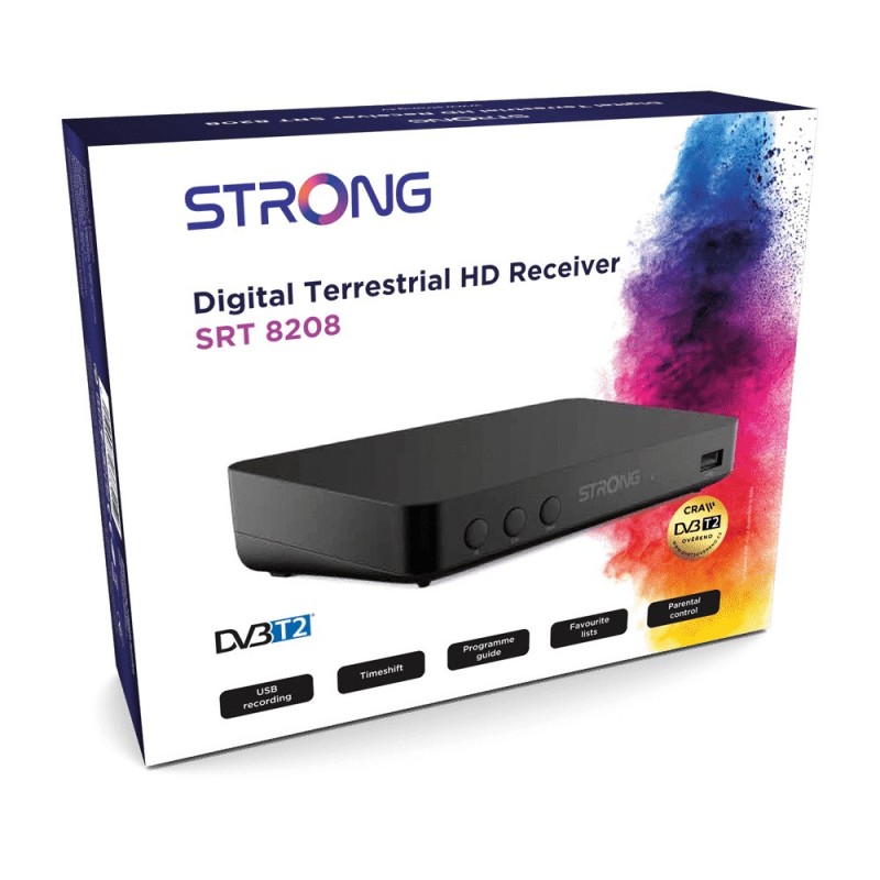 Strong SRT 8208 Ethernet (RJ-45) Black