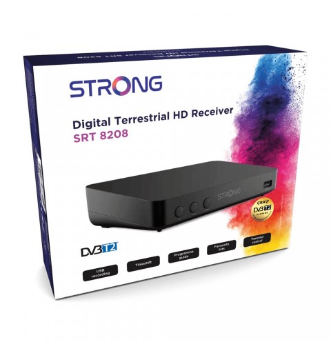 Strong SRT 8208 Ethernet (RJ-45) Black