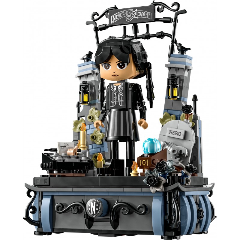 LEGO Figura de Miércoles Addams