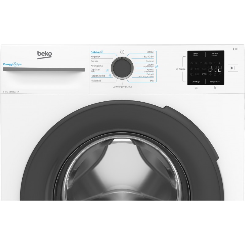 Beko b300 BMWU3721A machine à laver Charge avant 7 kg 1200 tr min Blanc