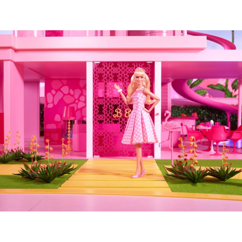 Barbie Signature – Le Film – Poupée en Robe Vichy Rose