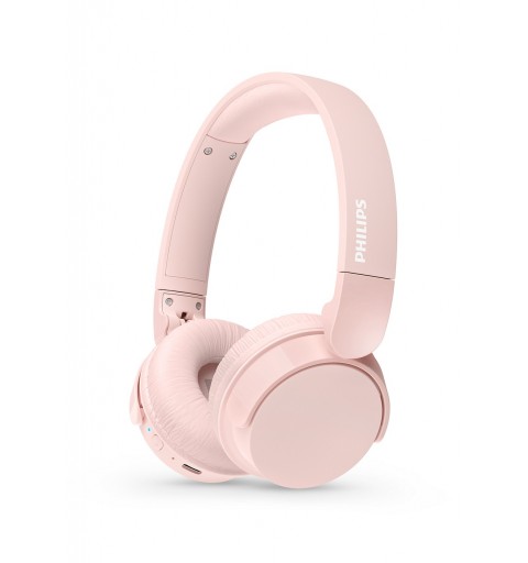 Philips 4000 series TAH4209PK 00 headphones headset Wireless Head-band Calls Music Bluetooth Pink