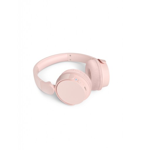 Philips 4000 series TAH4209PK 00 headphones headset Wireless Head-band Calls Music Bluetooth Pink