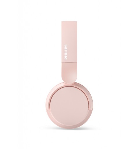 Philips 4000 series TAH4209PK 00 headphones headset Wireless Head-band Calls Music Bluetooth Pink