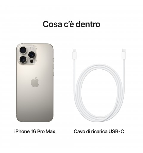 Apple iPhone 16 Pro Max 256GB Titanio Naturale