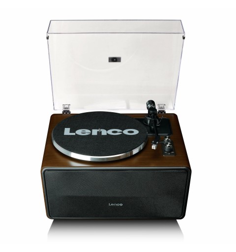 Lenco LS-470WA platine Tourne-disque entraîné par courroie Noir