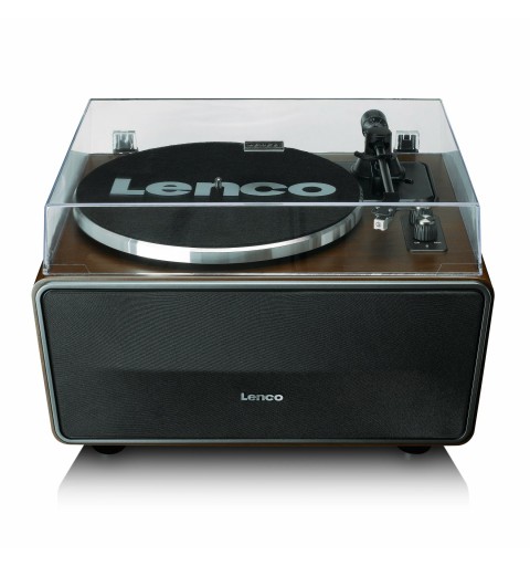 Lenco LS-470WA platine Tourne-disque entraîné par courroie Noir