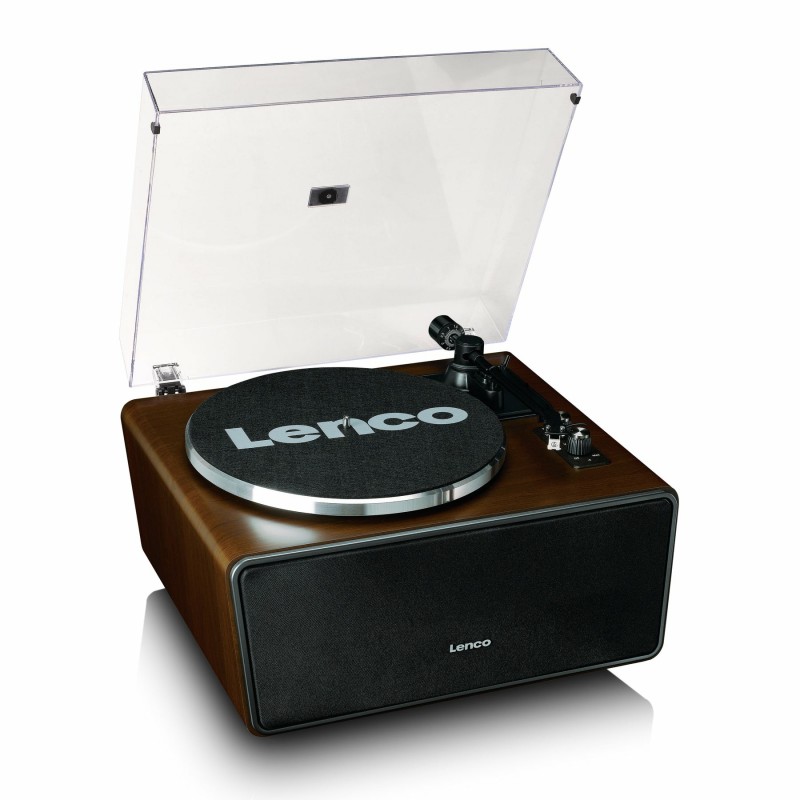 Lenco LS-470WA platine Tourne-disque entraîné par courroie Noir