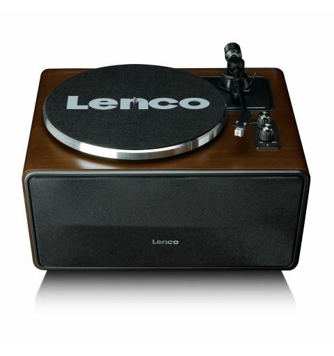 Lenco LS-470WA platine Tourne-disque entraîné par courroie Noir