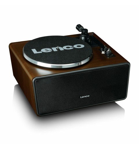 Lenco LS-470WA platine Tourne-disque entraîné par courroie Noir