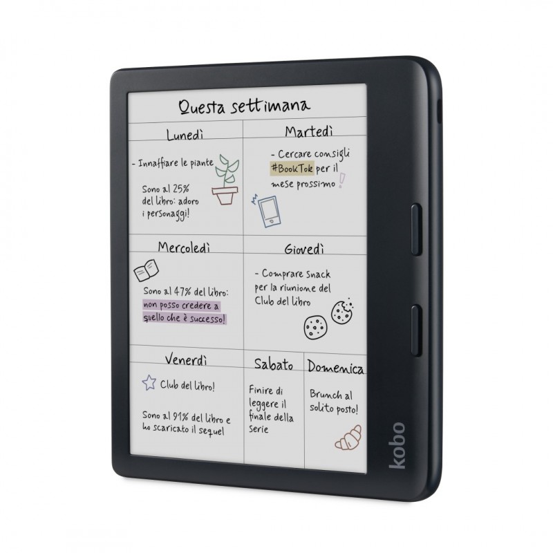 Kobo N428-KU-BK-K-BU eBook-Reader Touchscreen 32 GB WLAN Schwarz