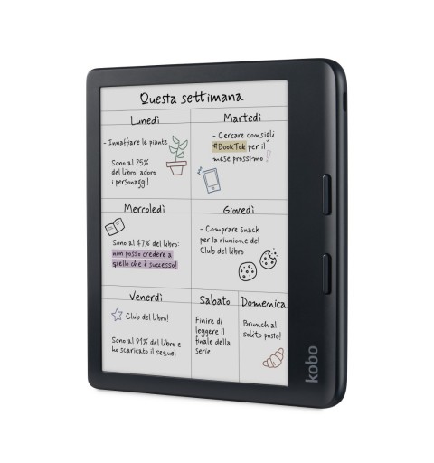 Kobo N428-KU-BK-K-BU eBook-Reader Touchscreen 32 GB WLAN Schwarz