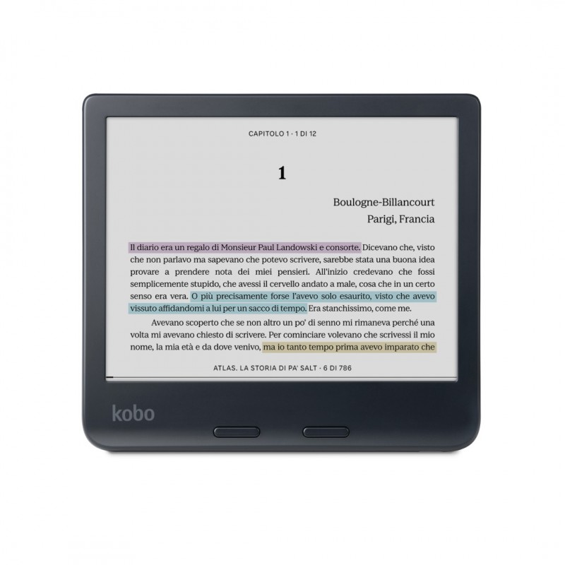 Kobo N428-KU-BK-K-BU Liseuse Écran tactile 32 Go Wifi Noir