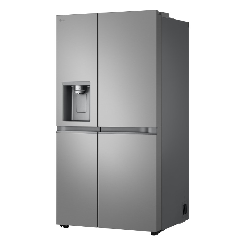 LG GSLE81PYBC side-by-side refrigerator Freestanding 628 L C Silver