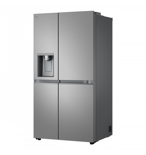 LG GSLE81PYBC side-by-side refrigerator Freestanding 628 L C Silver