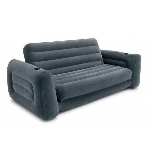 Intex Pull-Out Sofa Aufblasbares Sofa Grau PVC