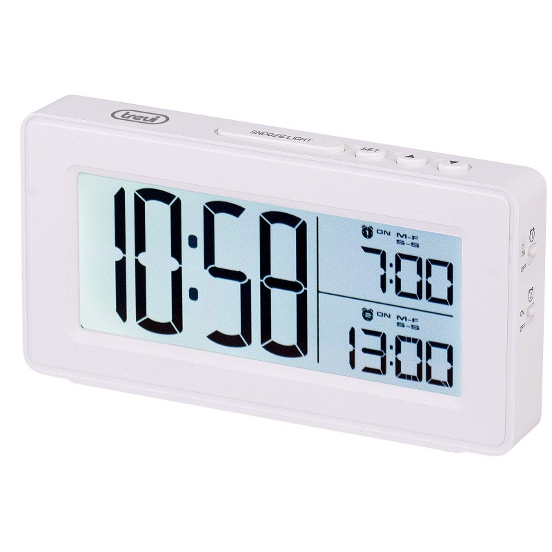 Trevi SLD 3P40 Reloj despertador digital Blanco