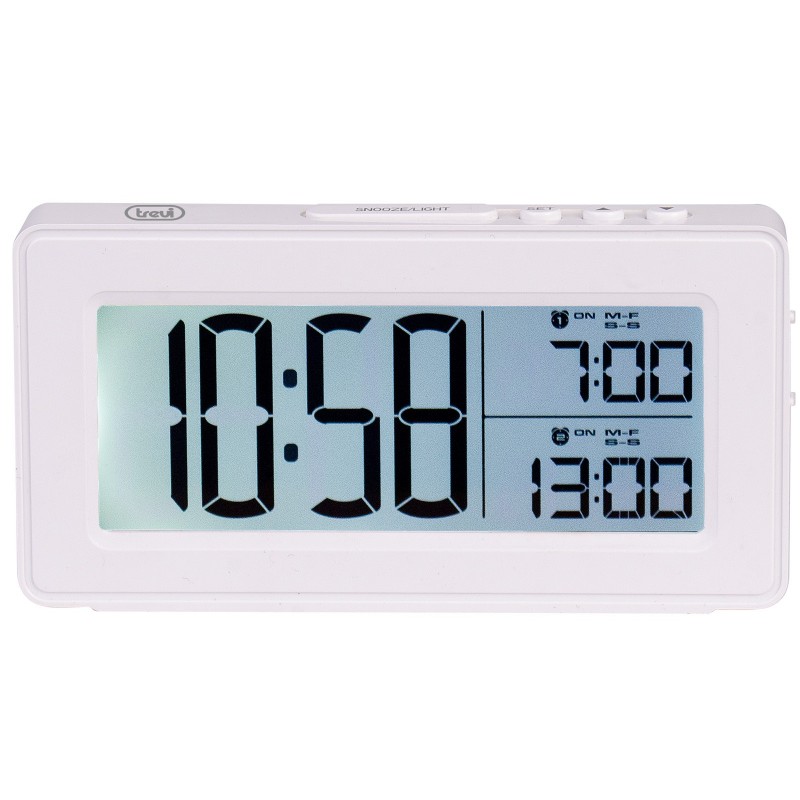 Trevi SLD 3P40 Reloj despertador digital Blanco