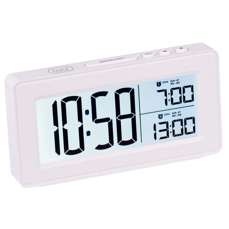 Trevi SLD 3P40 Reloj despertador digital Blanco