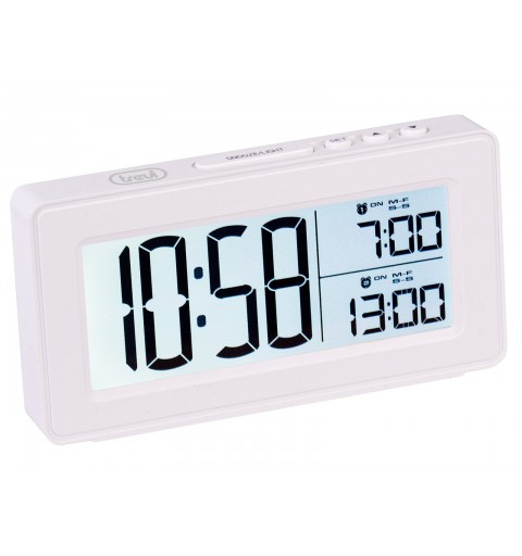 Trevi SLD 3P40 Reloj despertador digital Blanco