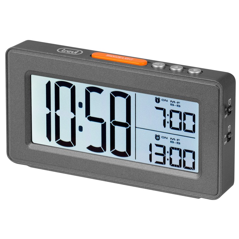 Trevi SLD 3P40 Digital alarm clock Black