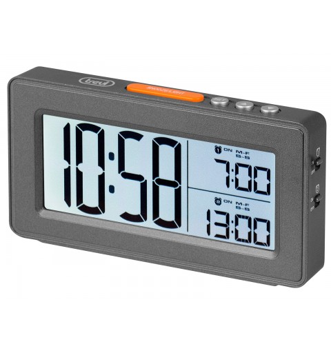 Trevi SLD 3P40 Digital alarm clock Black