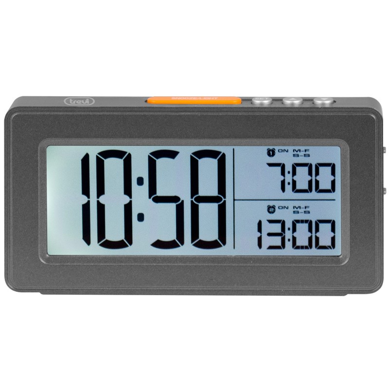 Trevi SLD 3P40 Digital alarm clock Black