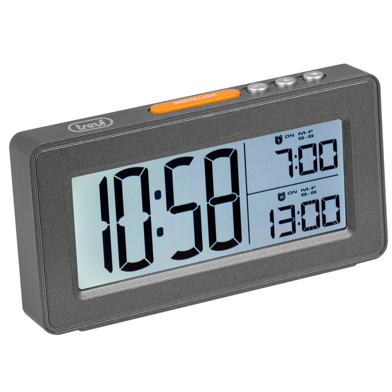 Trevi SLD 3P40 Digital alarm clock Black