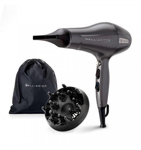 Bellissima 11859 hair dryer 2200 W Grey, Silver