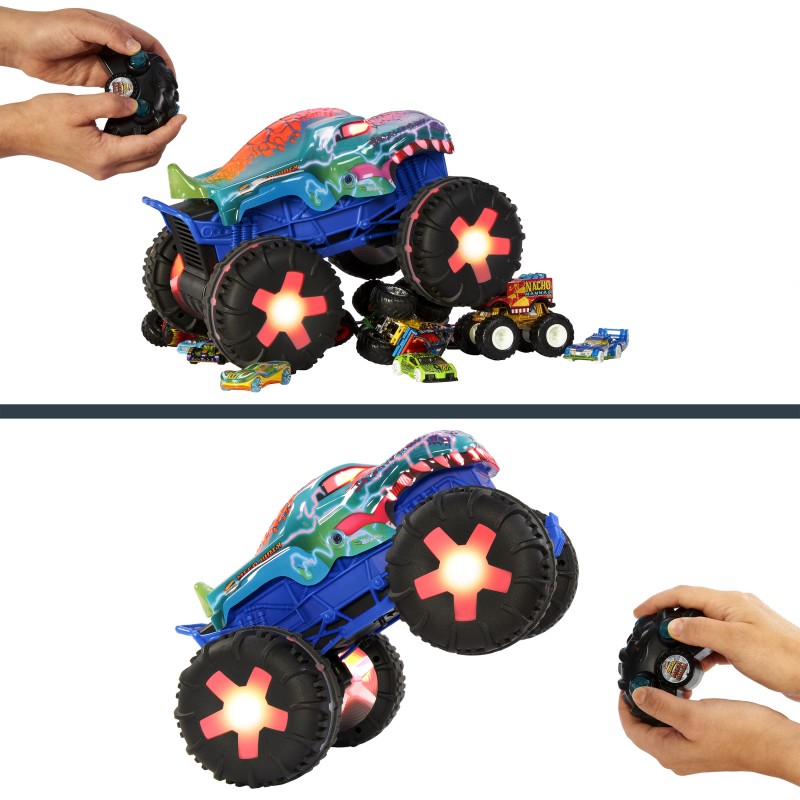 Hot Wheels Monster Trucks – Véhicule Télécommandé Mega-Wrex